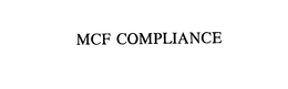 MCF COMPLIANCE trademark
