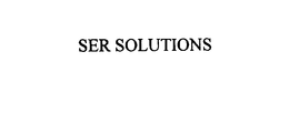 SER SOLUTIONS trademark