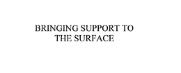 BRINGING SUPPORT TO THE SURFACE trademark
