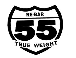 RE-BAR 55 TRUE WEIGHT trademark