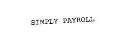 SIMPLY PAYROLL trademark