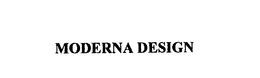 MODERNA DESIGN trademark