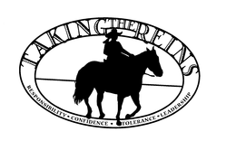 TAKING THE REINS RESPONSIBILTY CONFIDENCE TOLERANCE LEADERSHIP trademark