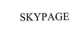 SKYPAGE trademark