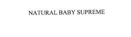 NATURAL BABY SUPREME trademark