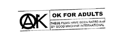 AOK OK FOR ADULTS trademark