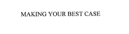 MAKING YOUR BEST CASE trademark