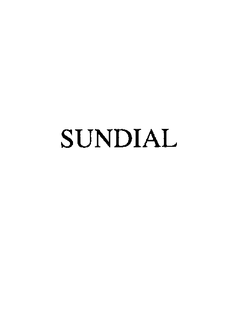 SUNDIAL trademark