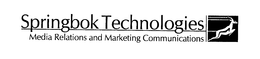 SPRINGBOK TECHNOLOGIES MEDIA RELATIONS AND MARKETING COMMUNICATIONS trademark