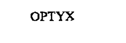 OPTYX trademark