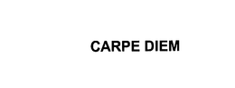 CARPE DIEM trademark