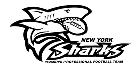 NEW YORK SHARKS WOMEN'S PROFESSIONAL FOOTBALL TEAM trademark