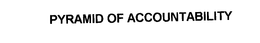 PYRAMID OF ACCOUNTABILITY trademark