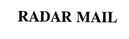 RADAR MAIL trademark