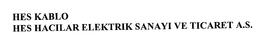 HES KABLO HES HACILAR ELEKTRIK SANAYI VE TICARET A.S. trademark