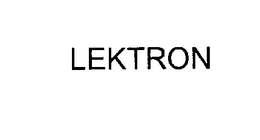 LEKTRON trademark
