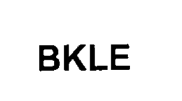 BKLE trademark