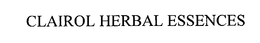 CLAIROL HERBAL ESSENCES trademark