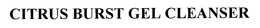 CITRUS BURST GEL CLEANSER trademark
