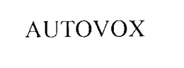 AUTOVOX trademark