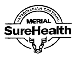 VETERINARIAN CERTIFIED MERIAL SUREHEALTH trademark