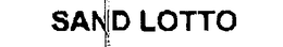 SAND LOTTO trademark