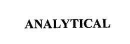 ANALYTICAL trademark