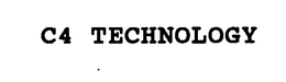 C4 TECHNOLOGY trademark