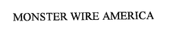MONSTER WIRE AMERICA trademark