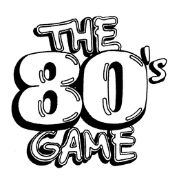 THE 80'S GAME trademark