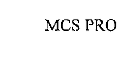 MCS PRO trademark
