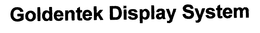 GOLDENTEK DISPLAY SYSTEM trademark