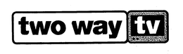 TWO WAY TV trademark