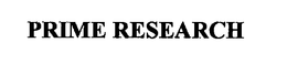 PRIME RESEARCH trademark