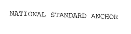 NATIONAL STANDARD ANCHOR trademark