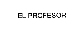 EL PROFESOR trademark