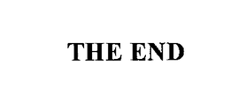 THE END trademark