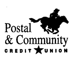POSTAL & COMMUNITY CREDIT UNION trademark