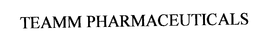 TEAMM PHARMACEUTICALS trademark