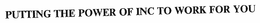L LAUGHLIN ASSOCIATES PUTTING THE POWER OF INC TO WORK FOR YOU trademark