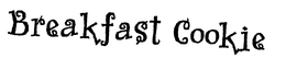 BREAKFAST COOKIE trademark