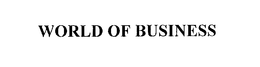 WORLD OF BUSINESS trademark