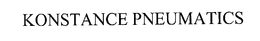 KONSTANCE PNEUMATICS trademark