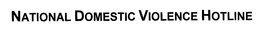 NATIONAL DOMESTIC VIOLENCE HOTLINE trademark