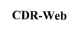 CDR-WEB trademark