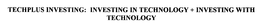 TECHPLUS INVESTING: INVESTING IN TECHNOLOGY + INVESTING WITH TECHNOLOGY trademark
