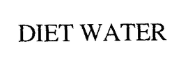 DIET WATER trademark