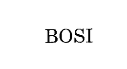BOSI trademark