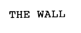 THE WALL trademark