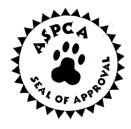 ASPCA SEAL OF APPROVAL trademark